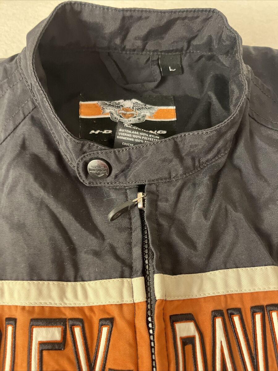 Harley-Davidson Racing Size L Women's Black RN 103819 / CA Harley-Davidson Racing Size L Women's Black RN 103819 / CA