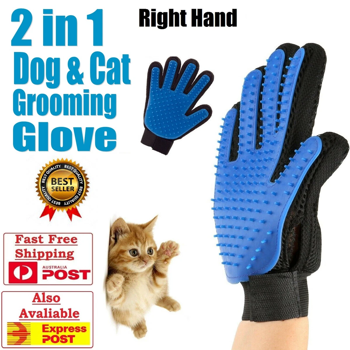 Animal grooming cheap glove