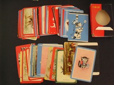 Rare Vintage Whitman Manufacturer's Sample Playing Card Deck in Box 2046