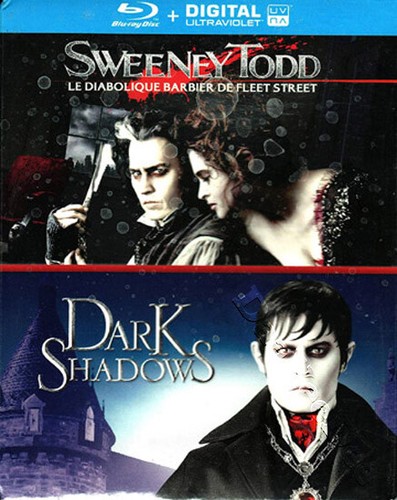 Tim Burton: Sweeney Todd / Dark Shadows NEW Cult Blu-Ray 2-Disc Set Johnny Depp - Picture 1 of 1