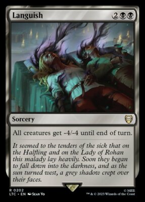x1 Languish R MTG Commander: The Lord of the Rings: Tales of Middle-Earth M/NM, 