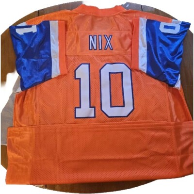 Custom Sewn Broncos Jersey 3XL Nix