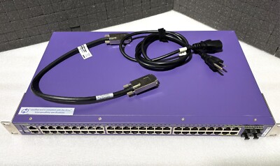 Extreme Networks Summit X440-48t  48 Port Gigabit Ethernet Switch W/Cables