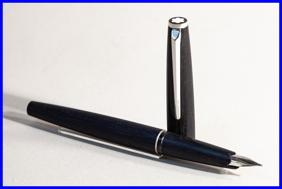 筆記具 Montblanc 220 585 MONTBLANC 220P CLASSIC Design in Schwarz & Platinum mit
