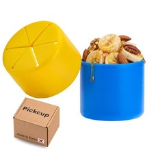 Pickcup Silicone Snack Cup with Lid BPA-, Food , Spill-Proof Dust-Proof ...