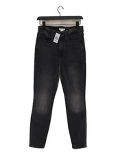 Good American Women's Jeans W 28 in Black Cotton