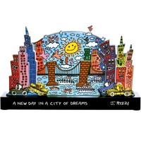 "Goebel Skulptur \"A New Day In A City Of Dreams\" Von James Rizzi - Limitiert"