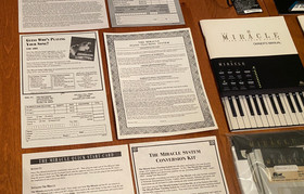 Miracle Piano Teaching System complete in box sealed IBM Kit nintendo nes WORKS!