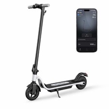 500W Electric Scooter 15 MPH 19-Mile Range 8" Solid Tires Folding Commuter