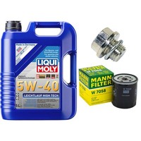 MotoröL Filter Set 5W-40 5 Liter + ÖLablassschraube FüR Suzuki Grand Vitara I