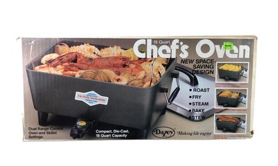 Dazey 18 qt Chef's Oven Electric Countertop Oven New in Box