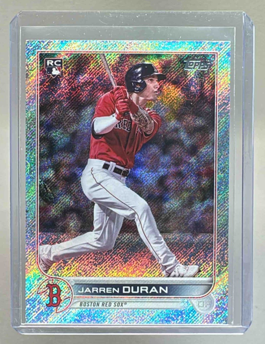 Jarren Duran 2022 Topps #187 Retail Foilboard Rookie RC /875