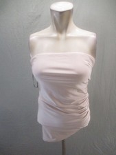 Forever 21 Size M/L Womens Pink Stretch Strapless Open Shoulder Mini Dress 870