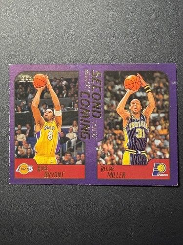 Kobe Bryant, Reggie Miller #292 2000 Topps card