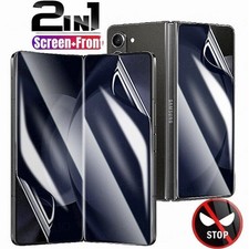 Anti-Spy Hydrogel Film Fr Samsung Z Fold5 4 Privacy Screen Protector Front Inner