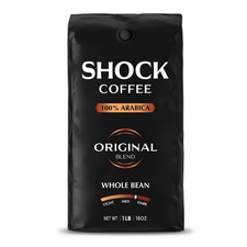 Coffee Whole Bean, the Strongest Caffeinated All-Natural Coffee, up to 50% More