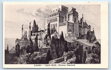 Cartolina Villa Jovis - Palatino Tiberiano - Capri ITALIA