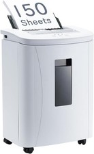 Tritacarte P4 Microcut 150 Fogli Alimentazione Auto 25L Graffette Resistenti Scheda