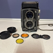 Rolleiflex 3.5A MX TLR Film Camera with Zeiss Opton Tessar Lens