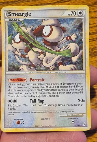 Smeargle 21/95 Call of Legends Holo