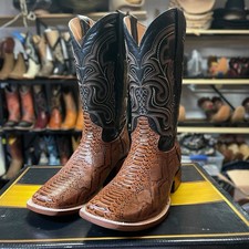 Brown Python Snake Skin Boots. Men  s Western Cowboy Boots. Bota Vaquero Pit n.