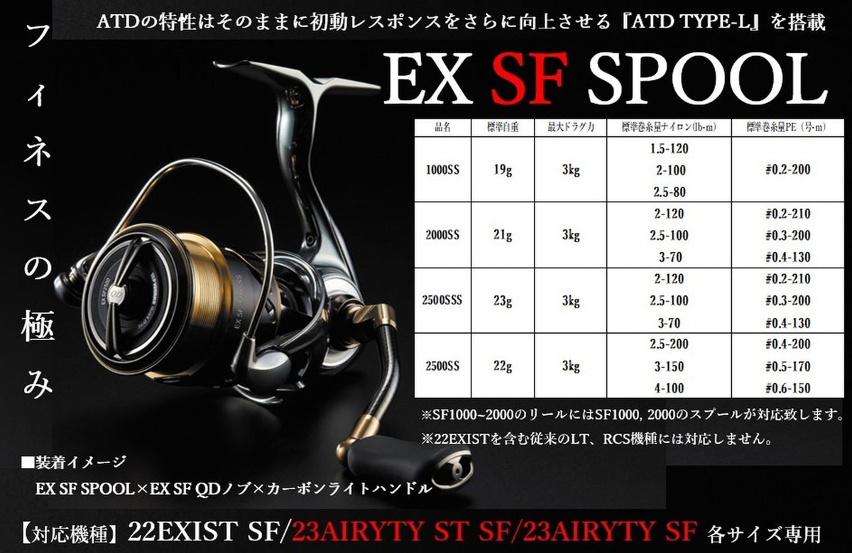 SLP WORKS Daiwa EX SF Spool 2000SS | eBay
