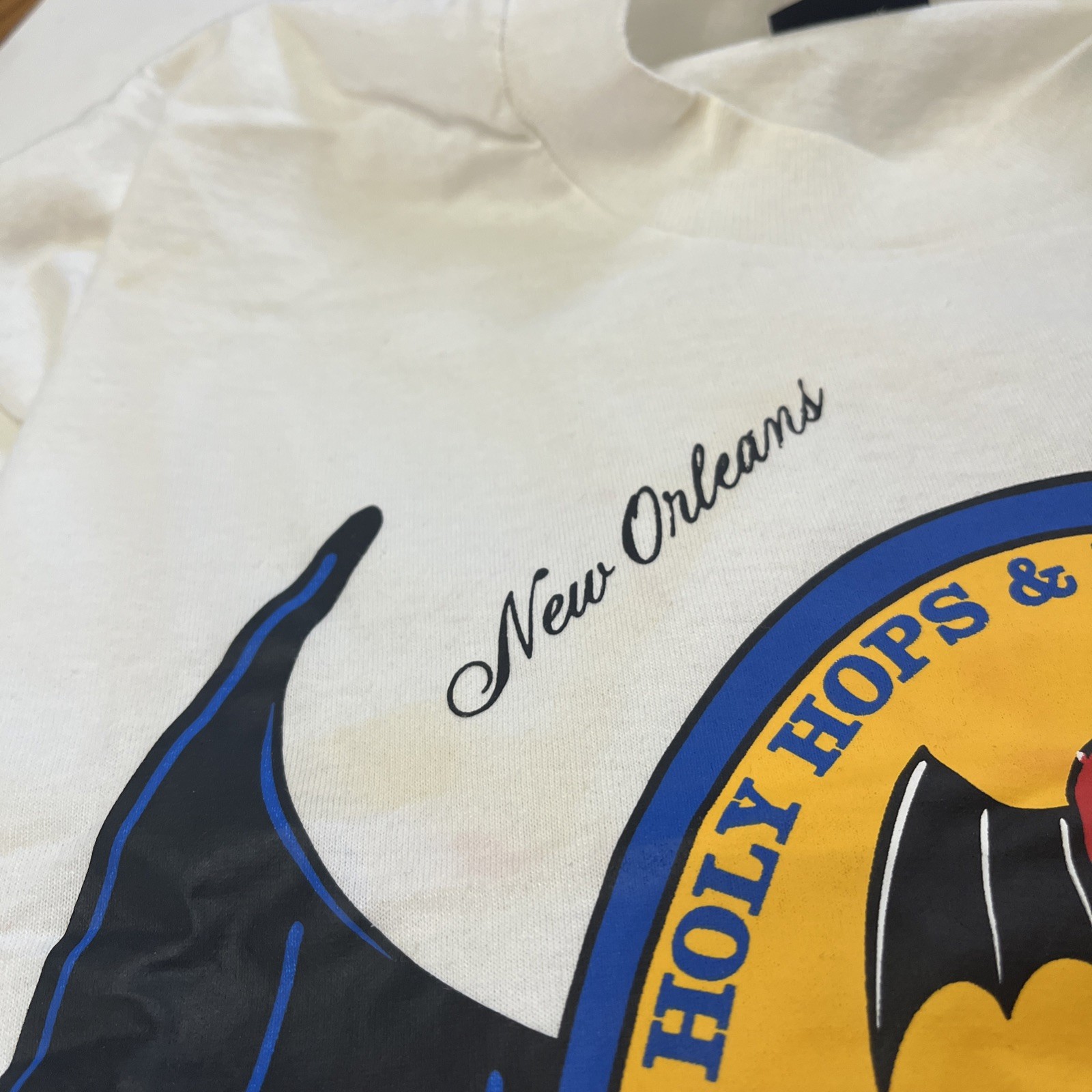 Batwizer 1989 New Orleans T Shirt XL Made In USA