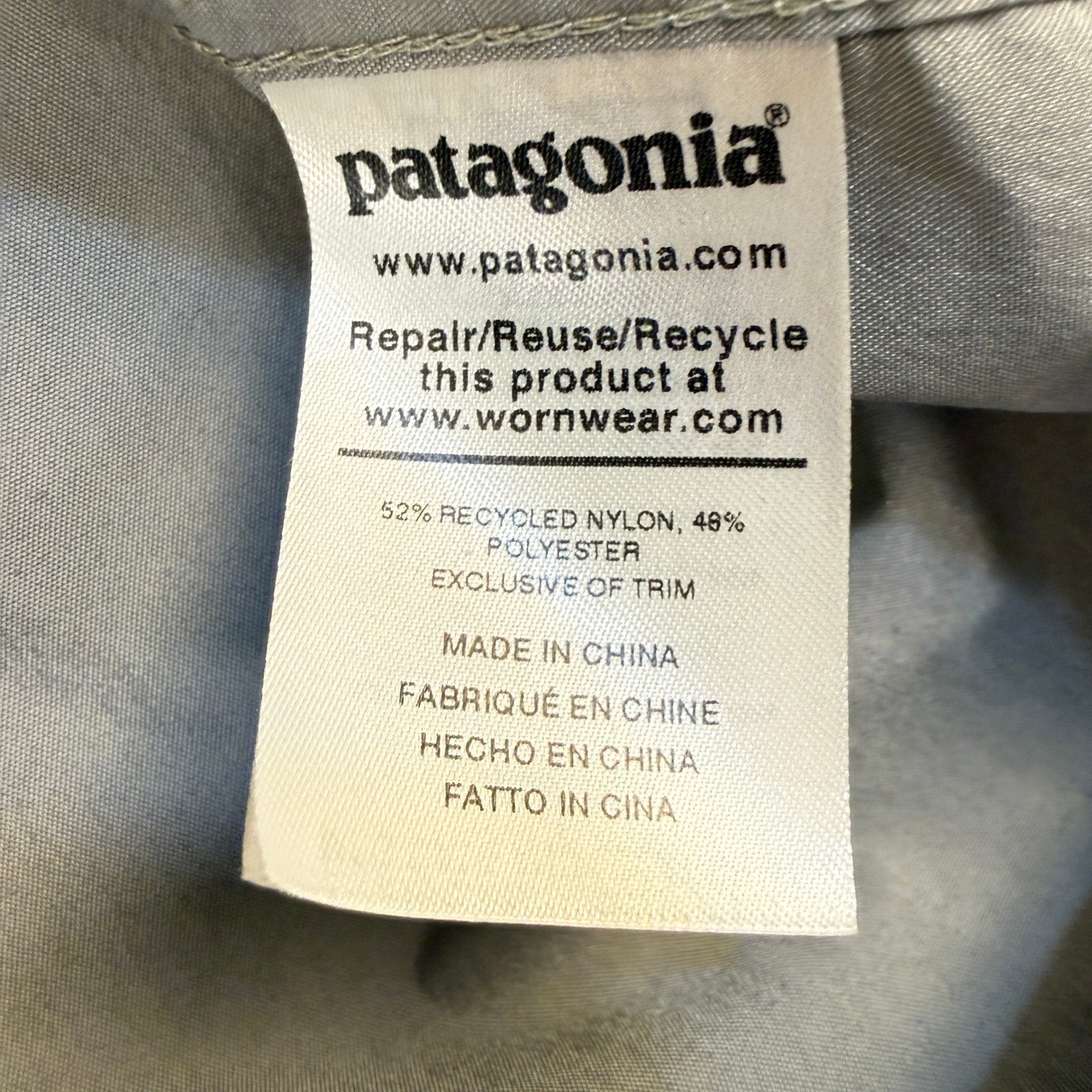 Patagonia Fishing Shirt Mens 2XL Gray Gorpcore Hiking Casual *Read thumbnail 11