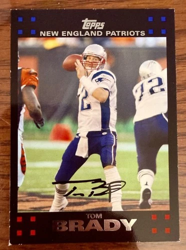 2007 Topps #28 Tom Brady