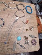 Job Lot Of Costume And Vintage Jewellry.