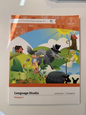New Amplify Core Knowledge Language Arts Language Studio Kindergarten Volume 1