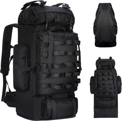 Mochila para Acampar de 70L Bolsa Campamento Senderismo Treckking Impermeable US