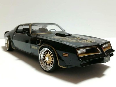 Maisto 1/18 Pontiac Firebird Trans Am schwarz Custom Diecast Modell