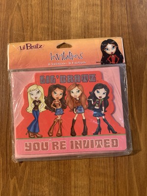BRATZ 40 Party Invitations w/Envelopes Party Supplies 5 Packs of 8 Please Read