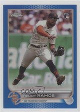 2022 Topps Chrome Update Blue Refractor 58/199 Heliot Ramos #USC194 10ua