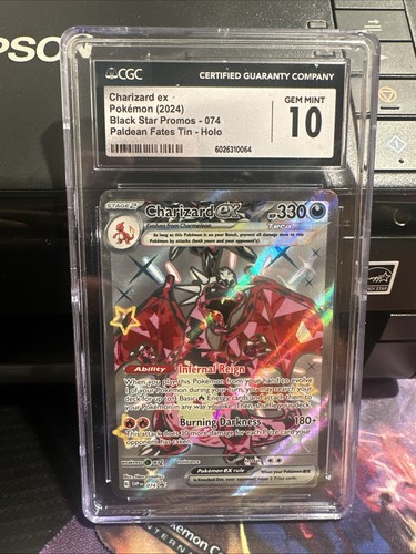 Charizard ex graded CGC 10 for sale on eBay