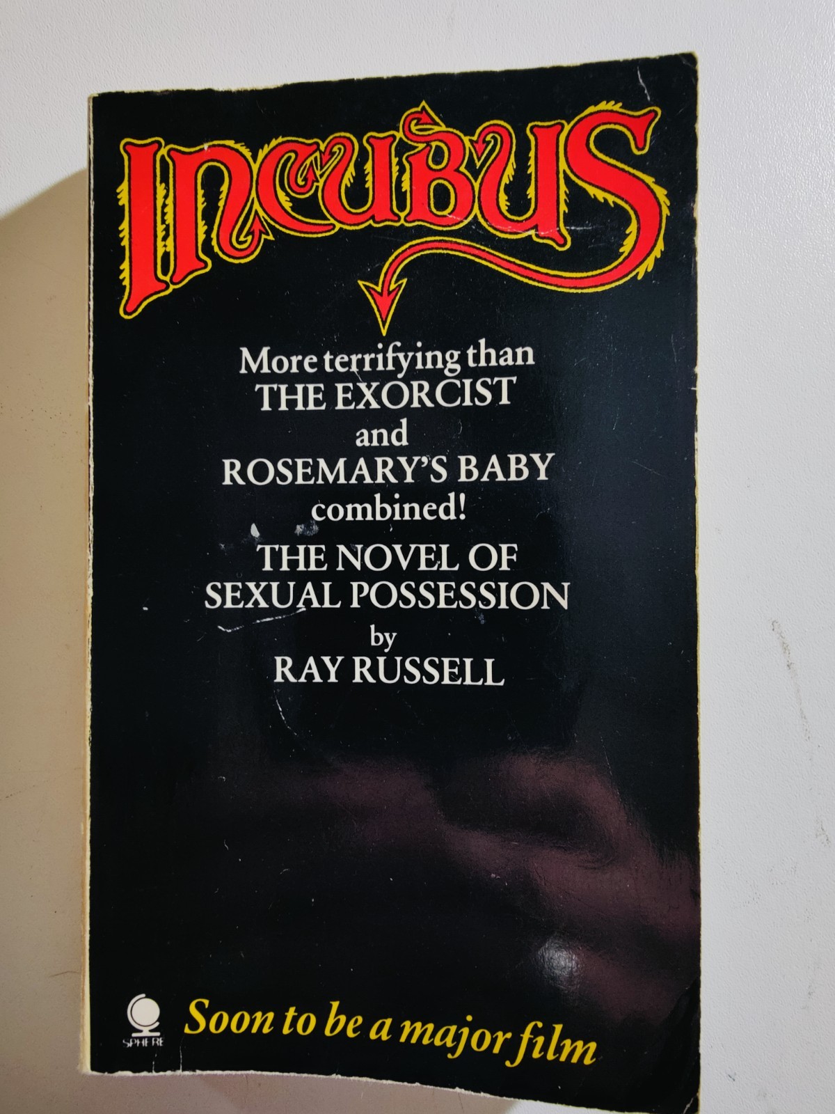 Incubus Ray Russell Paperback 1980 Edition `Sphere  Vintage Horror