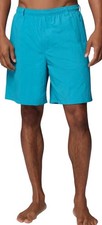 Columbia Men's 8" Back Cast III Upf 50 Water Shorts Blue Size XXL NWT