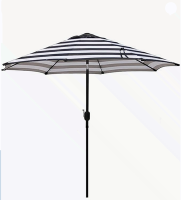 blissun 9 ft patio umbrella Solar Umbrella, 32 LED Lighted Umbrella, Table Market Umbrella, Outdoor for Garden, Deck, Backyard, Pool and Beach (Orange) : Patio, Lawn & Garden DURABLE FRAME Blissun 9' Outdoor Patio Umbrella,