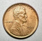 1911  LINCOLN CENT   UNC DETAILS  #1892