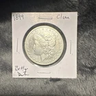 1899 Morgan Silver Dollar $1 Coin Circulated Uncertified 0.9 Fineness KM#110