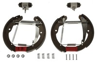 Bremsbackensatz Hinten TRW GSK1405 FÜR Skoda