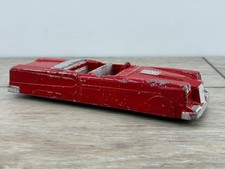 Vintage Ford 1950s Edsel Red Convertible Car Midgetoy Diecast Rubber Wheel Toy Vintage Ford 1950s Edsel Red Convertible Car Midgetoy Diecast Rubber Wheel Toy