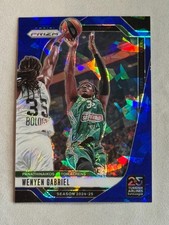 2024-25 Panini Prizm Euroleague Blue Ice Wenyen Gabriel /125 #194 Panathinaikos