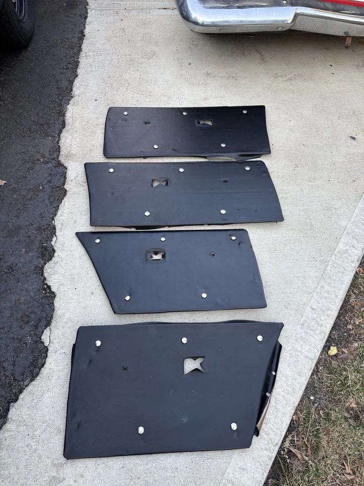 1970-1972 Mopar A-body sedan interior door panels Dodge Dart Plymouth Scamp - Image 2 of 4