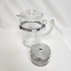 Vintage Pyrex Flameware 9-Cup Stove Top Glass Percolator 7829 B Parts (no Stem)