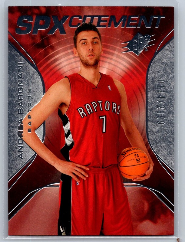 2006-07 SPx #SPX-1 Andrea Bargnani SPXcitement #/2999