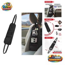 Spacious Multi-Pocket Car Seat Storage Bag - Easy Hanging Mesh Pocket Organizer