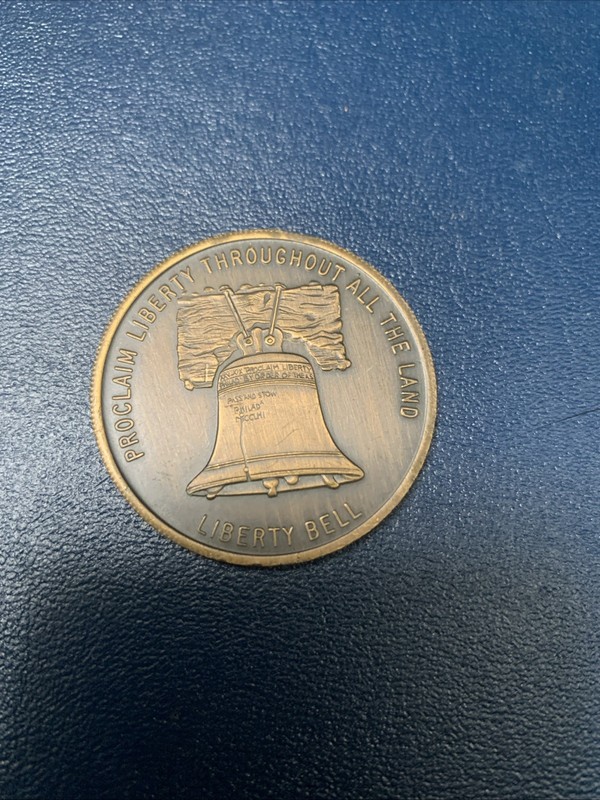 1973 bronze medal featuring the Liberty Bell produced for Oral Roberts