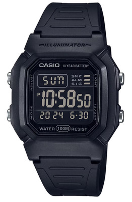 CASIO Collection  W-800H-1BVES  Digial Digi Herren Judenlich Kinder Uhr neu
